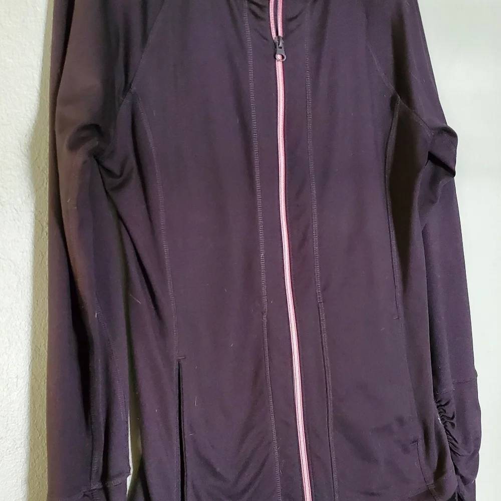 Black Reebok Athletic Track Jacket - Picture 6 of 11